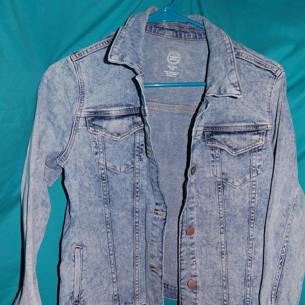 Girls Jean Jacket - size 18 (xxl)